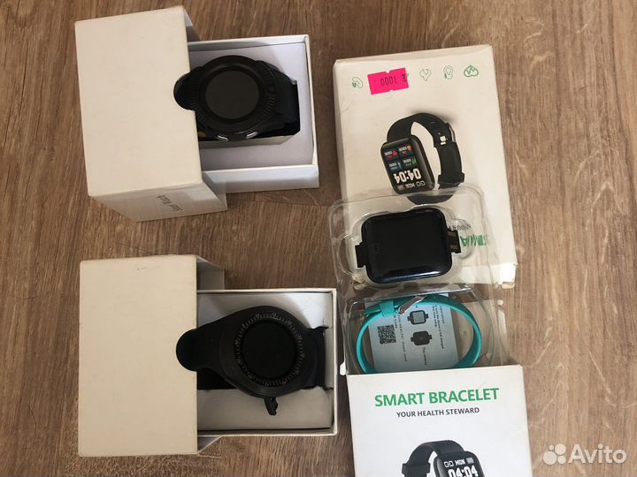 Смарт часы 4шт все скопом