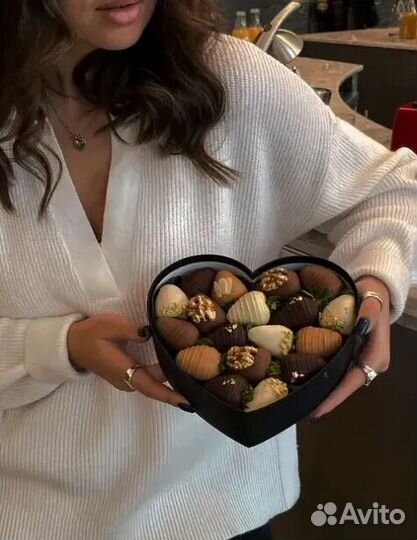 Клубника в бельгийском шоколаде набор