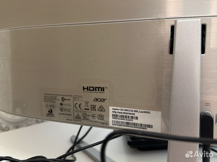 Моноблок acer aspire c22 820