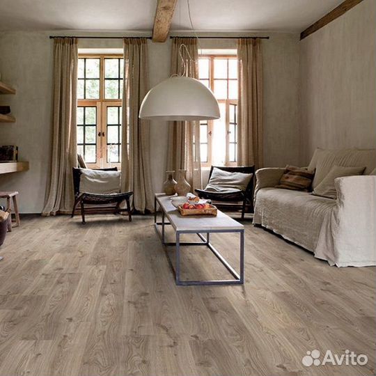 Пвх-плитка Quick-Step Livyn Дуб коттедж