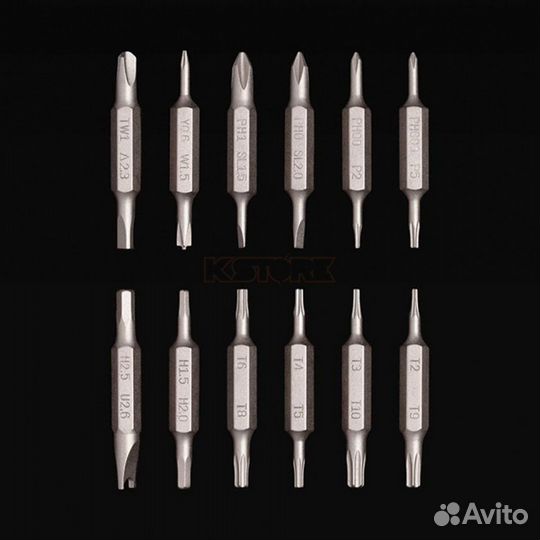 Отвертка с битами Xiaomi hoto Precision