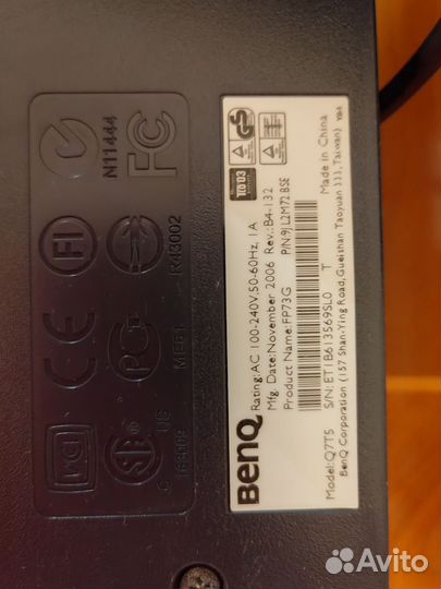 Монитор Benq fp73g