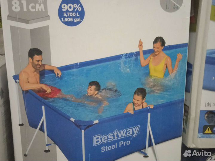 Каркасный бассейн intex