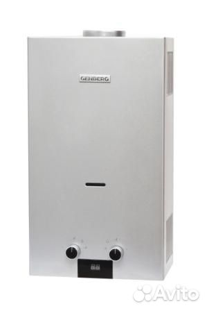 Газовая колонка genberg 110.01 стандарт 10 л.Сереб