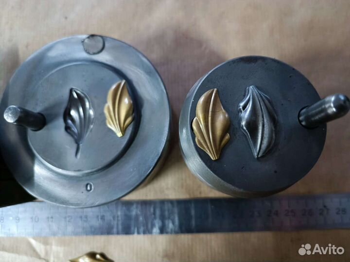 Ювелирное оборудование. Штамп детали брошь