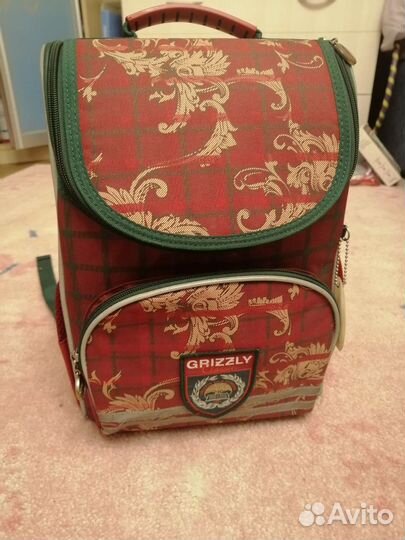 Ранец новый школьный grizzly