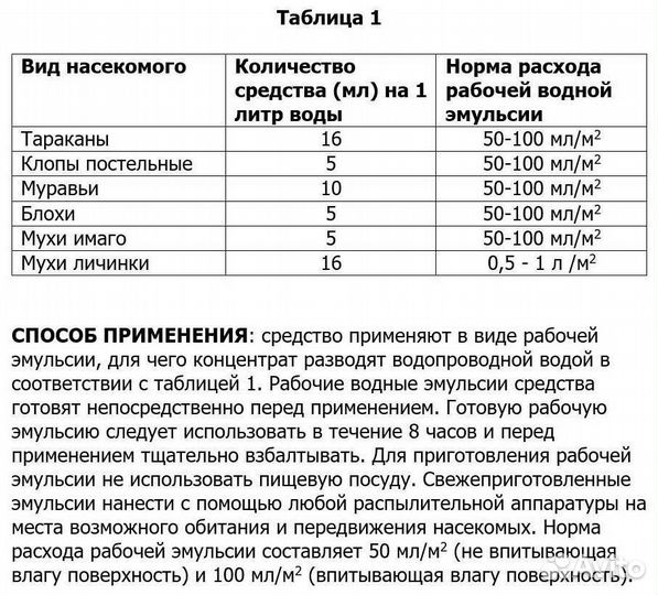 От клопов тараканов Ксулат С25 без следов
