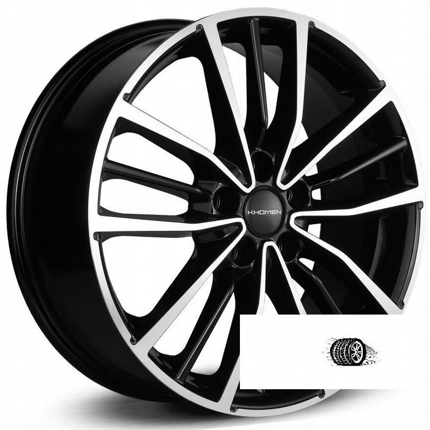 Литые диски Khomen Wheels 7×R18 5×108