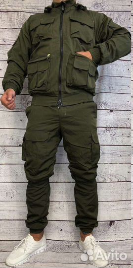 Демисезонный боевой костюм олива костюм горка 6