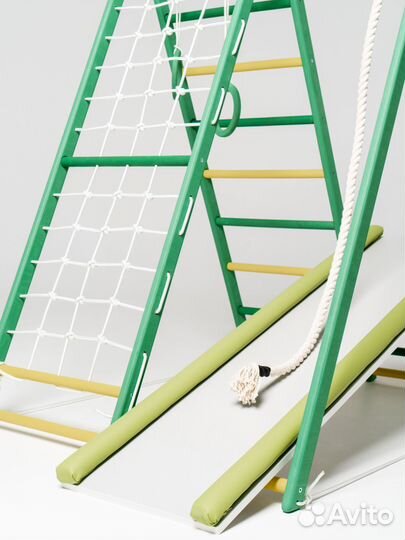 Детский спортивный комплекс деревянный