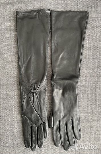 Перчатки кожаные