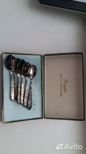 Ложки чайные мельхиор СССР