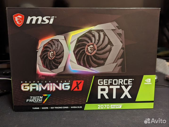 Rtx 2070 super msi gaming x