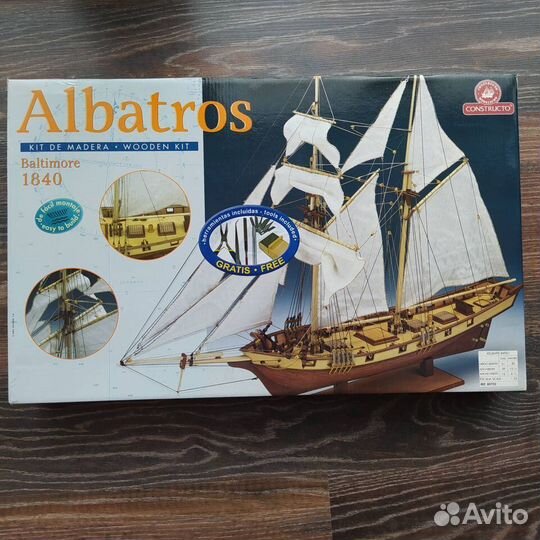 Сборная модель корабля Albatros (Constructo)