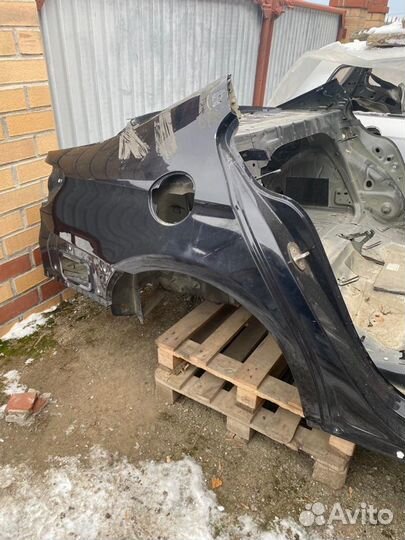 Крыло заднее правое VW passat CC до рест