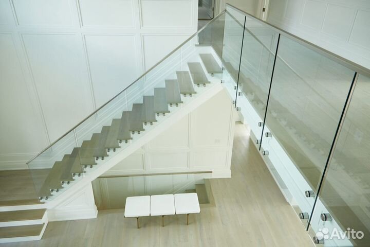 Перила из стекла