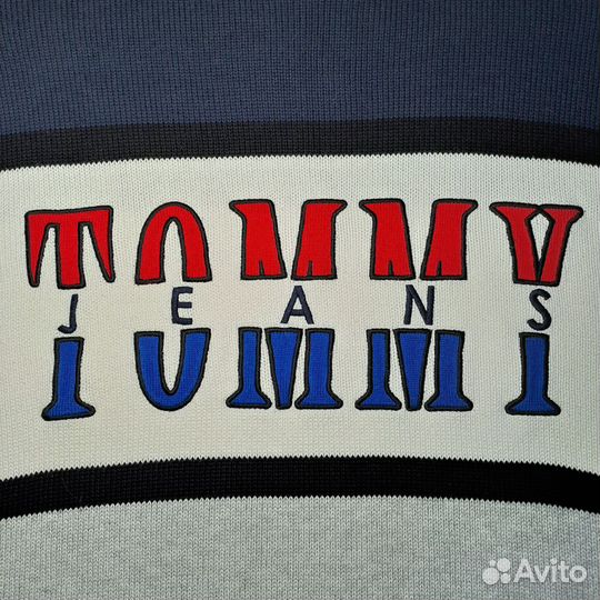 Вязаный свитер Tommy Jeans Big Logo