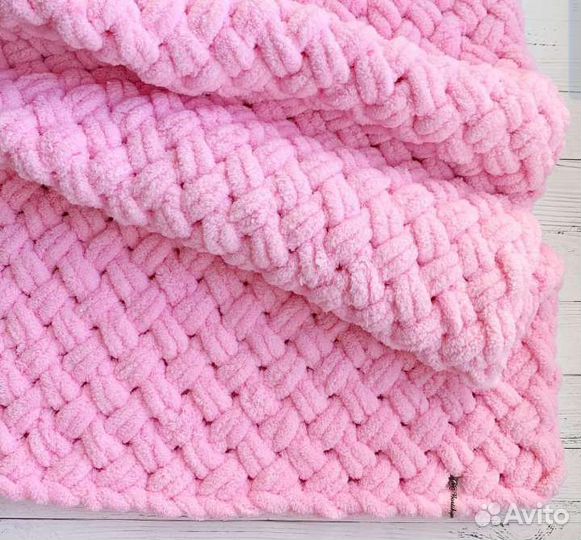 Плед детский пушистый плюшевый