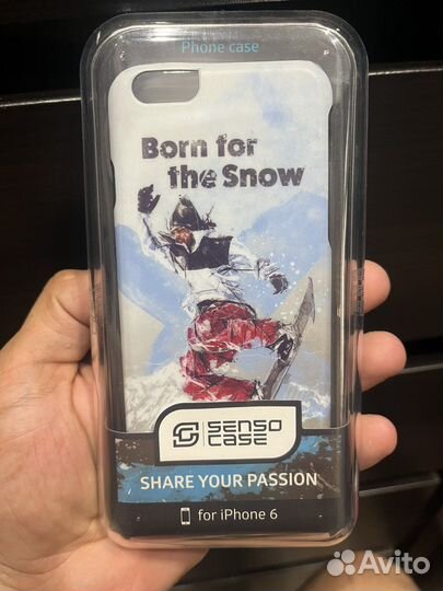 Чехол на iPhone 6 s + защитное стекло