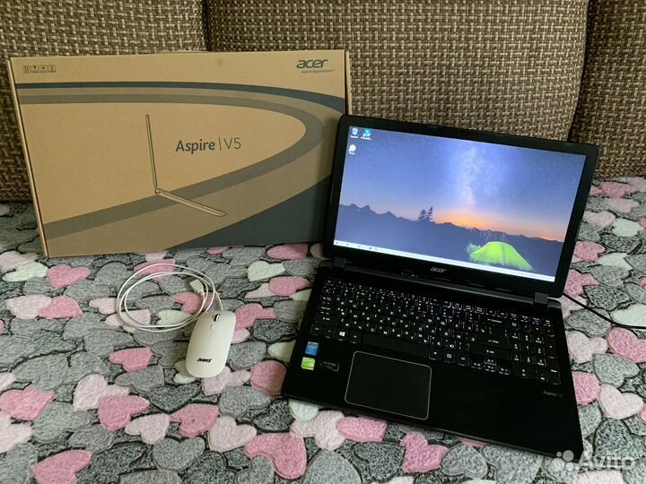 Ноутбук Acer Aspire V5/Core i5/nvidia 750M
