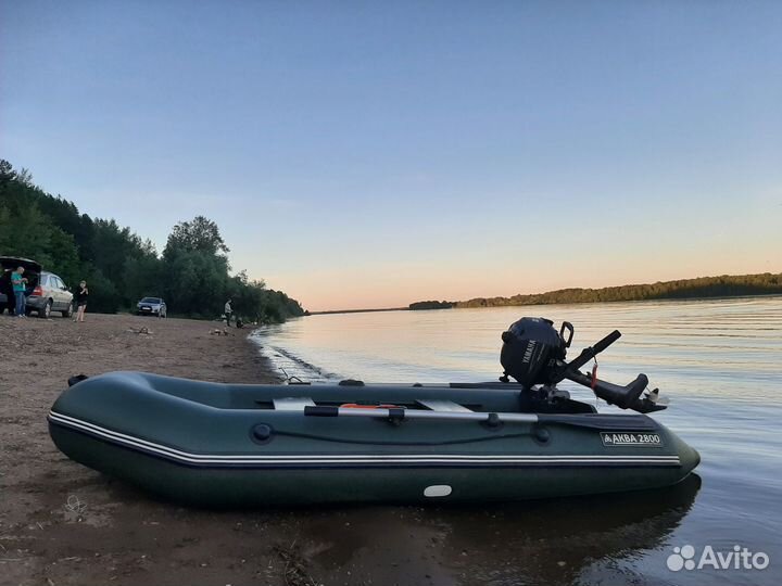 Лодочный мотор yamaha и лодка пвх аква 2800
