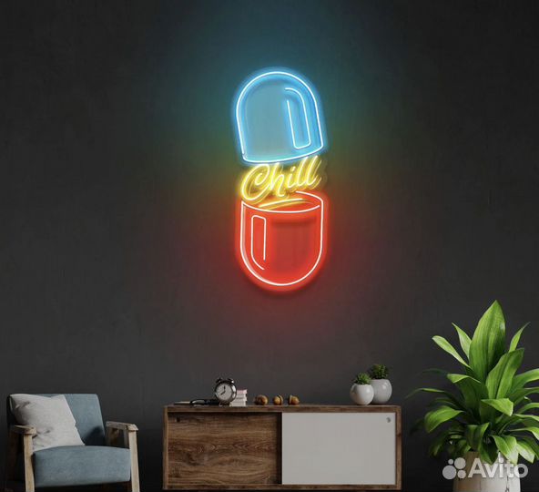 Неоновая вывеска 