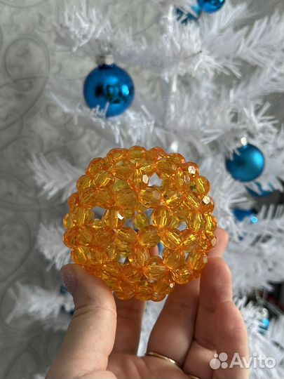 Елочные игрушки ручная работа