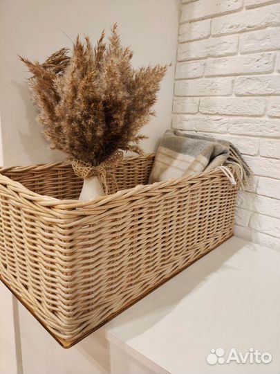 Корзина плетеная