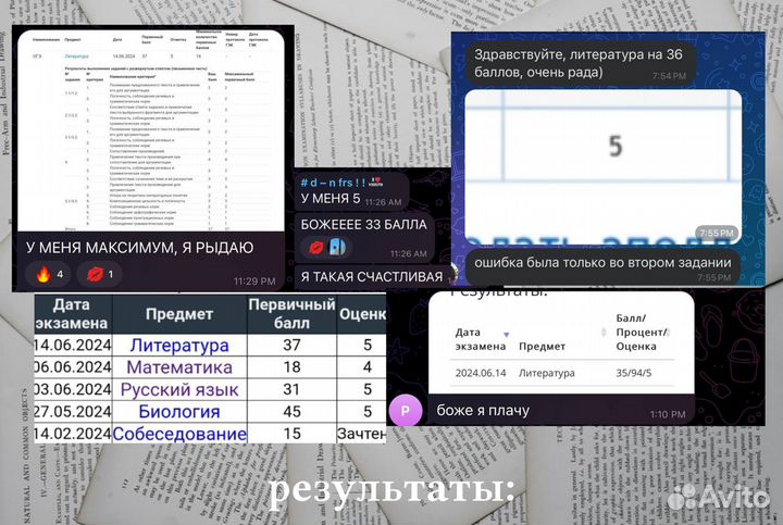 Репетитор по русскому языку и литературе