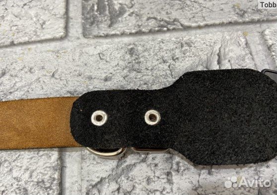 Ошейник кожаный новый