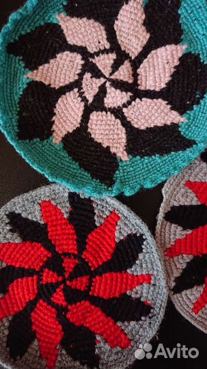 Салфетки ажурные, ручной работы