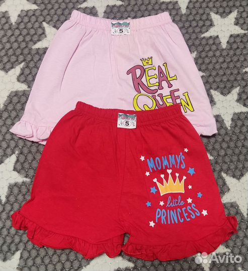 Шорты на девочку