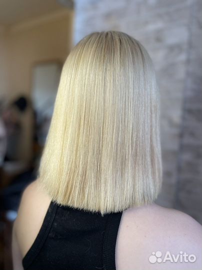 Кератиновое выпрямление волос/Ботокс