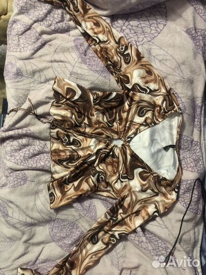 Топ с длинным рукавом