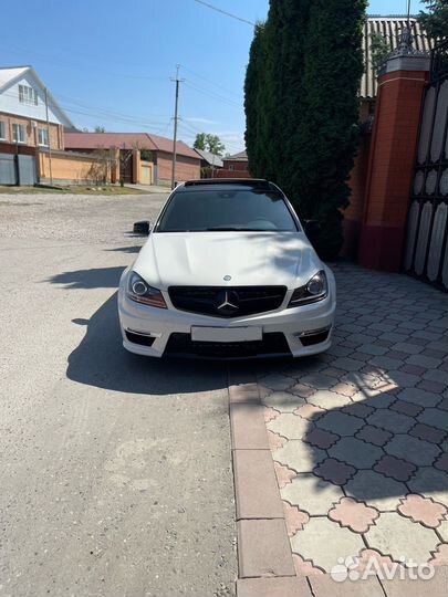 Удлиненная морда от оригинальной c63 w204