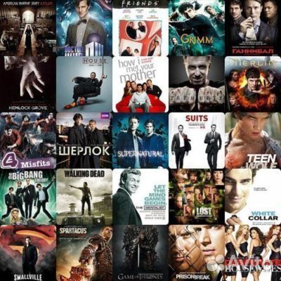 Зарубежные сериалы и фильмы на DVD
