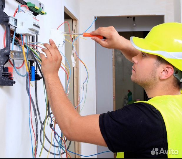 Услуги Электрика.Электромонтаж.Замена проводки