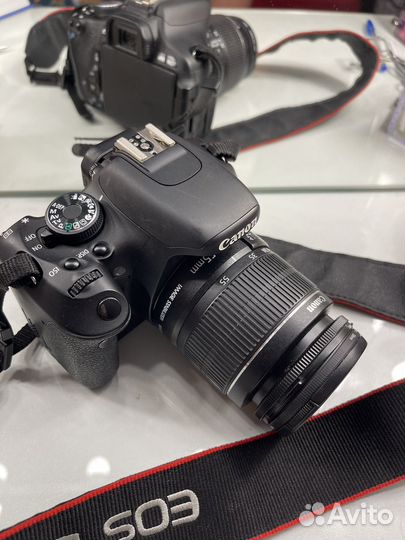 Зеркальный фотоаппарат canon 600d