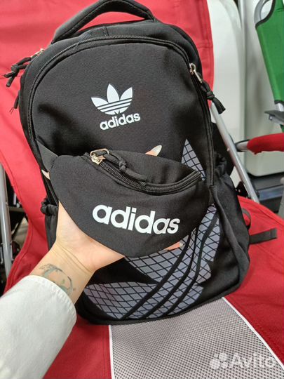 Рюкзаки чёрные спортивные Adidas