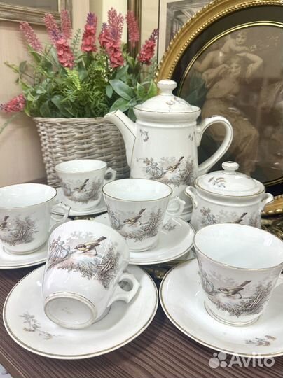 Антикварный чайный набор Германия