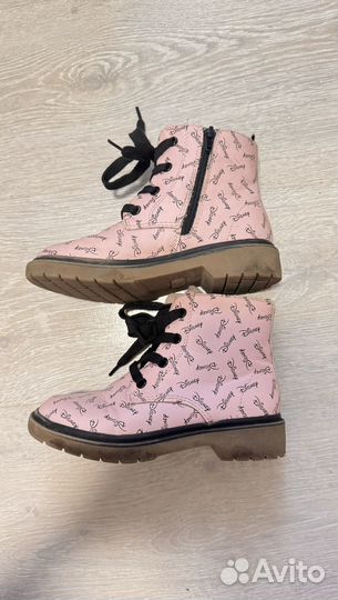 Ботинки демисезон для девочек Disney