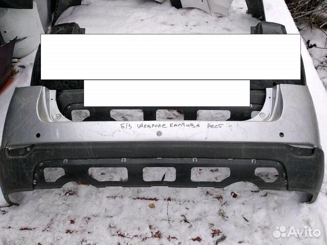 Бампер задний Шевроле Каптива рестайлинг Chevrolet