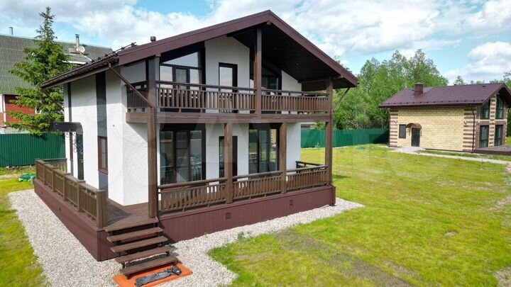 Дом 125 м² на участке 8 сот.