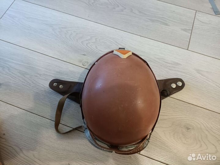 Каска мотоциклетная с перчатками