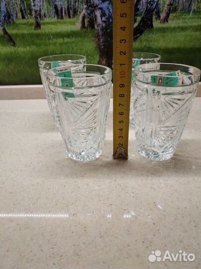 Хрустальные стаканы