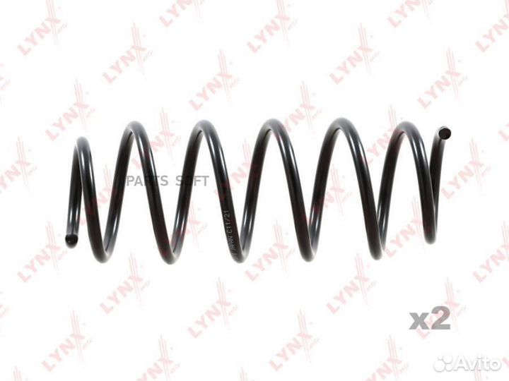 Пружины подвески передние VW Polo(9N) 01 SC2078 lynxauto