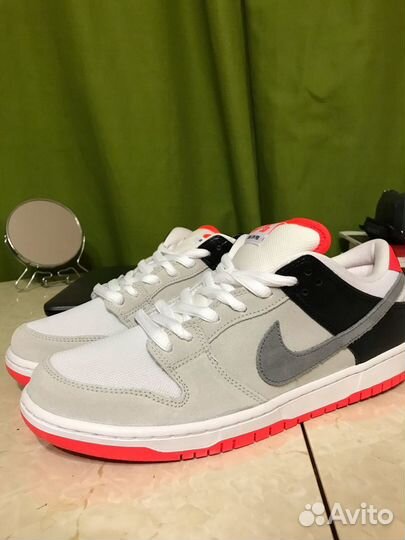 Nike SB Dunk Low Infrared Orange Label ISO