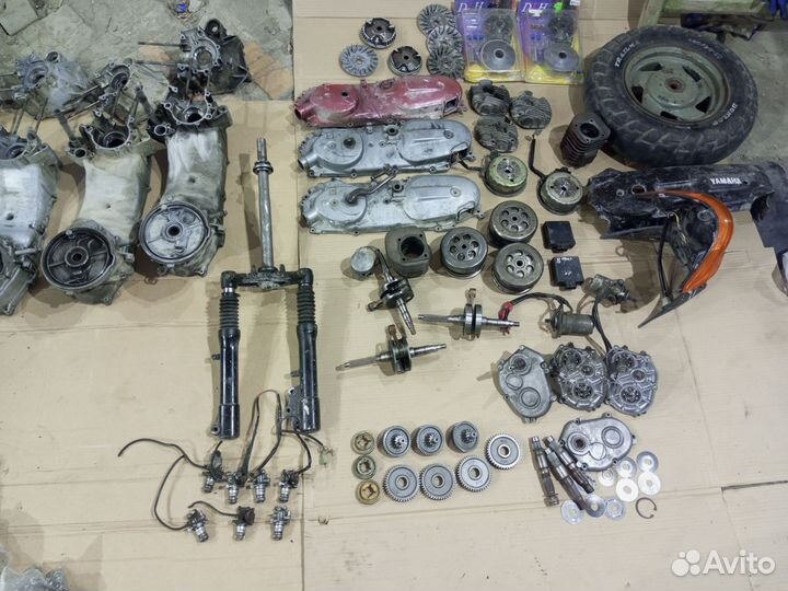 В разборе аксис 100 также есть запчасти на бвс 100