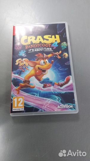 Катридж crash bandicoot 4 для nintendo switch