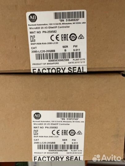 Allen Bradley 2080-LC20-20QBB